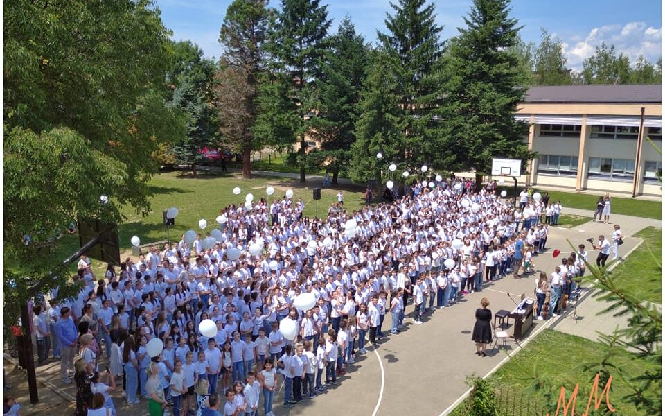 Puštanje balona za Milanu Koprenu